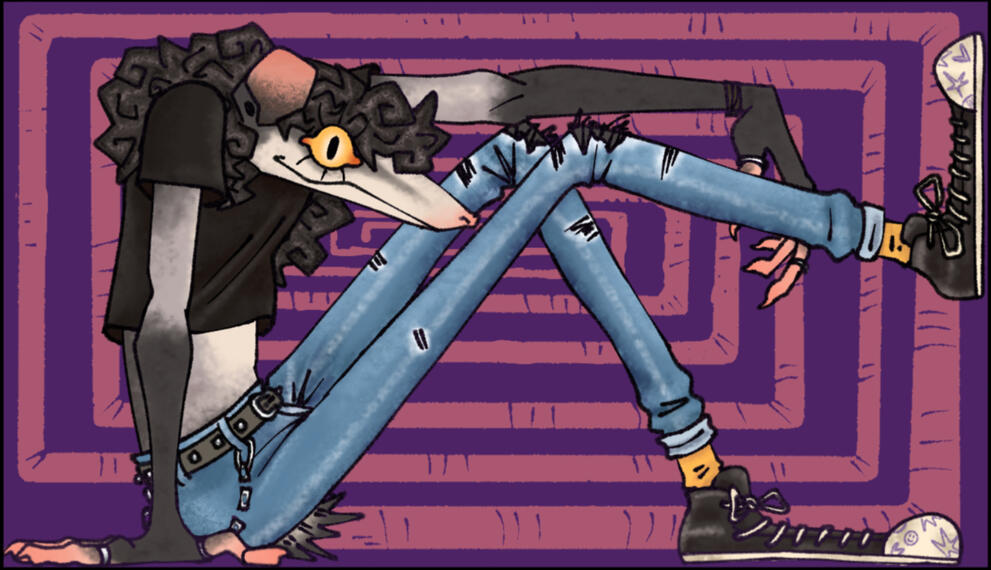 Stylized OC - sharp